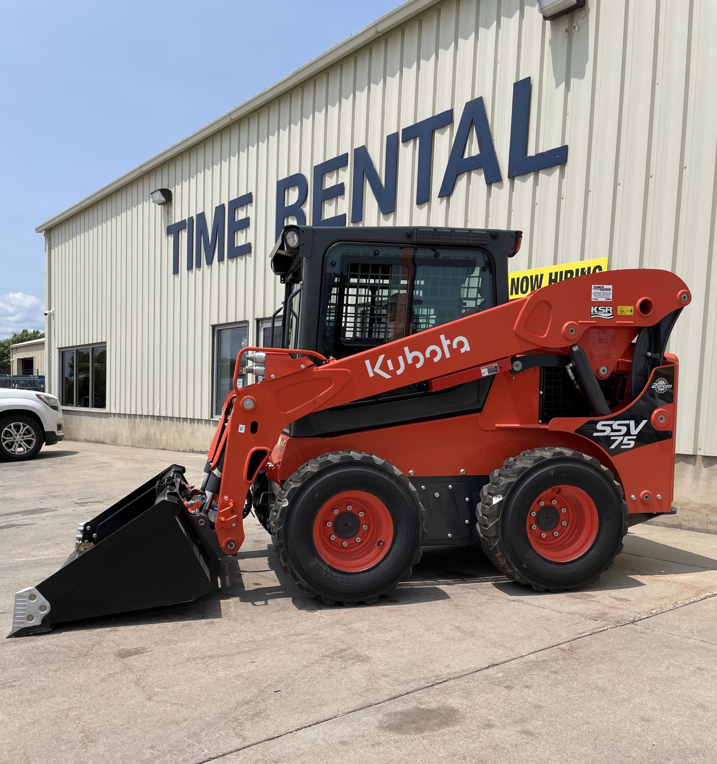 KUBOTA Skid Steer SSV75 - Time Equipment Rental and Sales